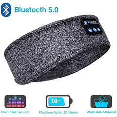 SleepSoundly™ Headband - Bluetooth Wireless Elastic Comfort for Restful Nights