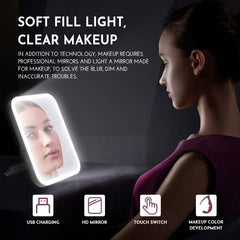 LED Smart Makeup Mirror - Adjustable Light Touchscreen Vanity Mirror