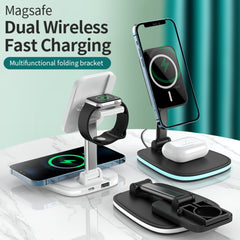 3-in-1 Magnetic Folding Wireless Charger