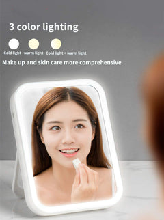 LED Smart Makeup Mirror - Adjustable Light Touchscreen Vanity Mirror